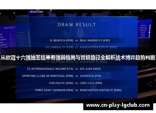 从欧冠十六强抽签结果看强弱格局与晋级路径全解析战术博弈趋势判断